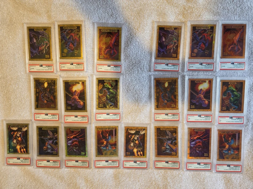 1994 marvel masterpieces holofoil Bronze And Gold - Image 2 of 4