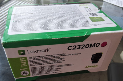 Original Lexmark C2320MO Rückgabeprogramm Tonerkassette Magenta