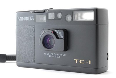 MINOLTA TC-1 28mm F3.5 G-ROKKOR 70th Anniversary Model Compact