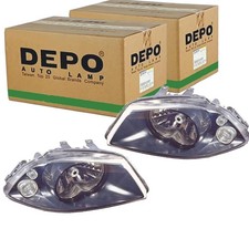 2x DEPO H4 SCHEINWERFER SATZ passend f&uuml;r SEAT CORDOBA IBIZA LINKS+RECHTS