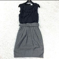 Excellent Condition Red Valentino Dress with Belt and Ruffles