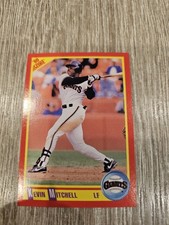 1990 Score - Kevin Mitchell #343 San Francisco Giants MLB Series