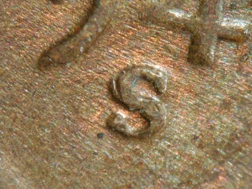 HIGH GRADE MINT ERROR 1946-S LINCOLN WHEAT CENT RPM#13  AU