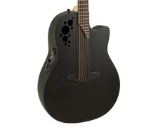 Ovation Pro Series Elite TX 2078TX-5 A/E Guitar - Black Textured