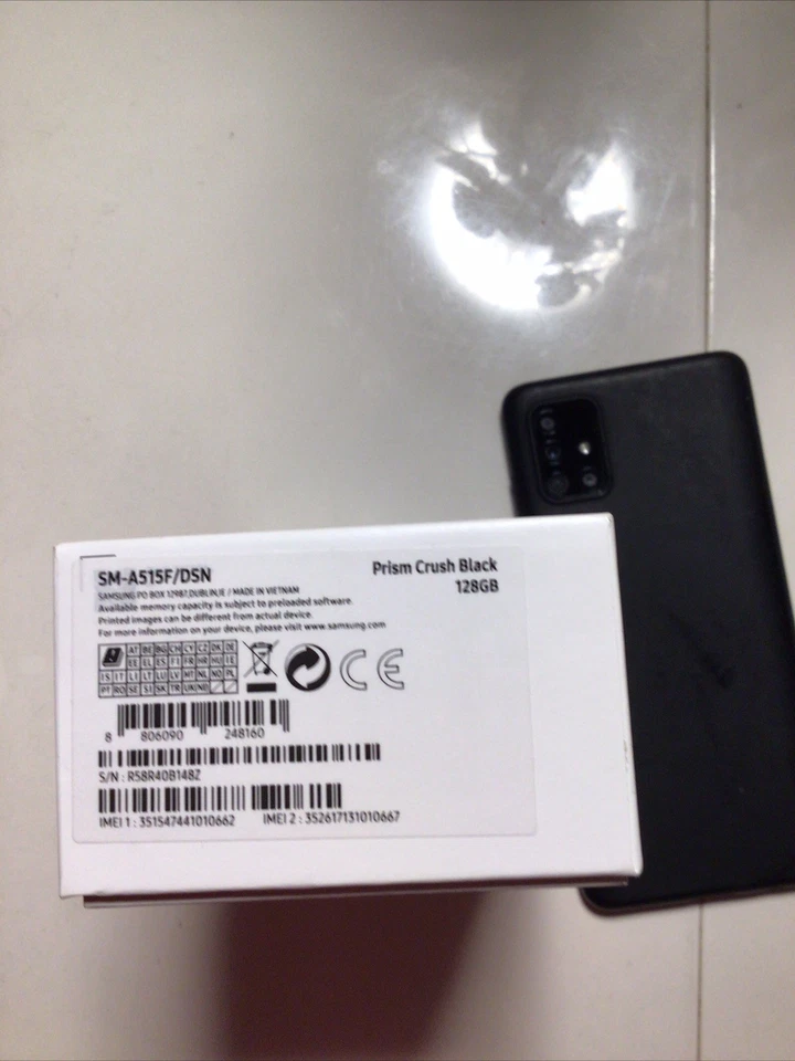 Samsung Galaxy A51 SM-A515F/DSN - 128GB - Prism Crush Black (Ohne Simlock) - Bild 4 von 4