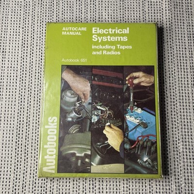 Autobooks Autoelektrik Reparaturbänder & Autoradios Handbuch 1975 