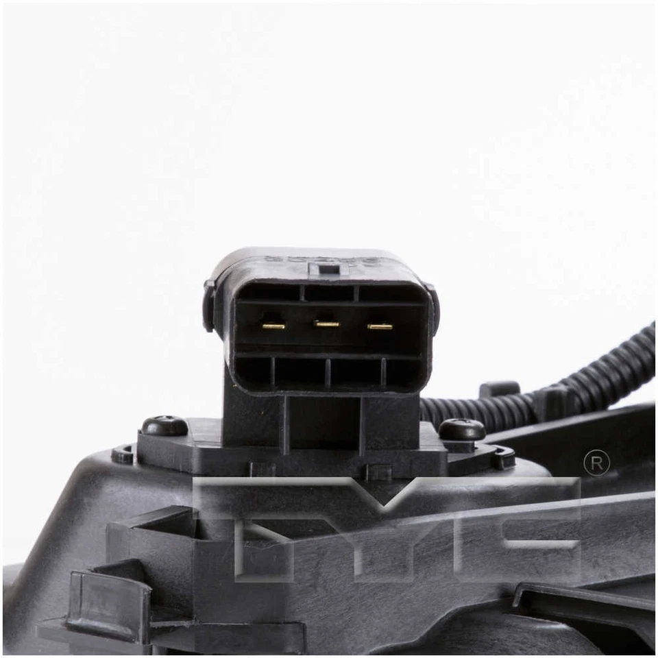 Dual Radiator and Condenser Fan fits 2007-2010 Hyundai Elantra  TYC - Image 3 of 3