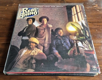 REAL THING - STEP INTO OUR WORLD LP NSPL 18587 PYE RECORDS 1978 VG+!