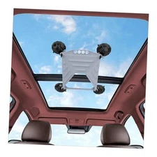 Starlink Mini Suction Cup Mount for Car Sunroofs or Windows – Secure Grey