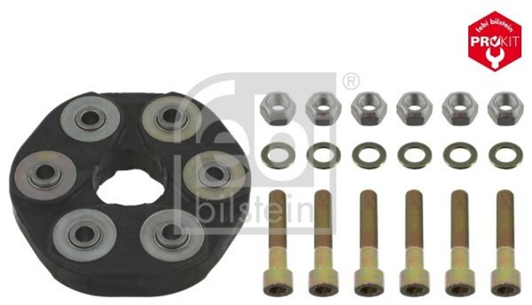 Febi Bilstein Hardyscheibe Gelenkscheibe MERCEDES-BENZ 124 W124 S124 E-KLASSE Sl-image