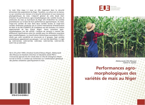 Performances Agro-Morphologiques Des VariéTéS De MaïS Au Niger Moussa (U. A.)-image
