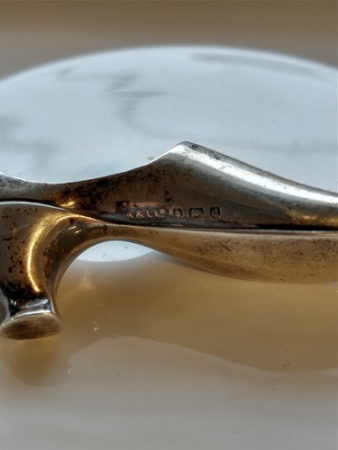 Adie & Lovekin Sterling Silver Shoe Pin Cushion 179a Sgc - Picture 4 of 10