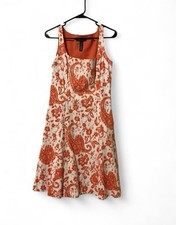 Woman’s Lauren Ralph Lauren Paisley Dress Size 8 Orange