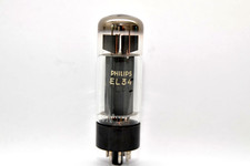 Philips Miniwatt / Mullard EL34 / 6CA7 Audio Tube, Code Xf4, O-Getter, NOS