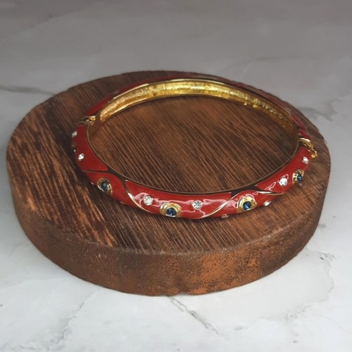 Bracciale Joan Rivers con cerniera smaltata impreziosita - Foto 1 di 8