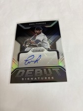 2022 Panini Prizm - Debut Signatures Enoli Paredes #DS-EP Silver Prizm (AU)