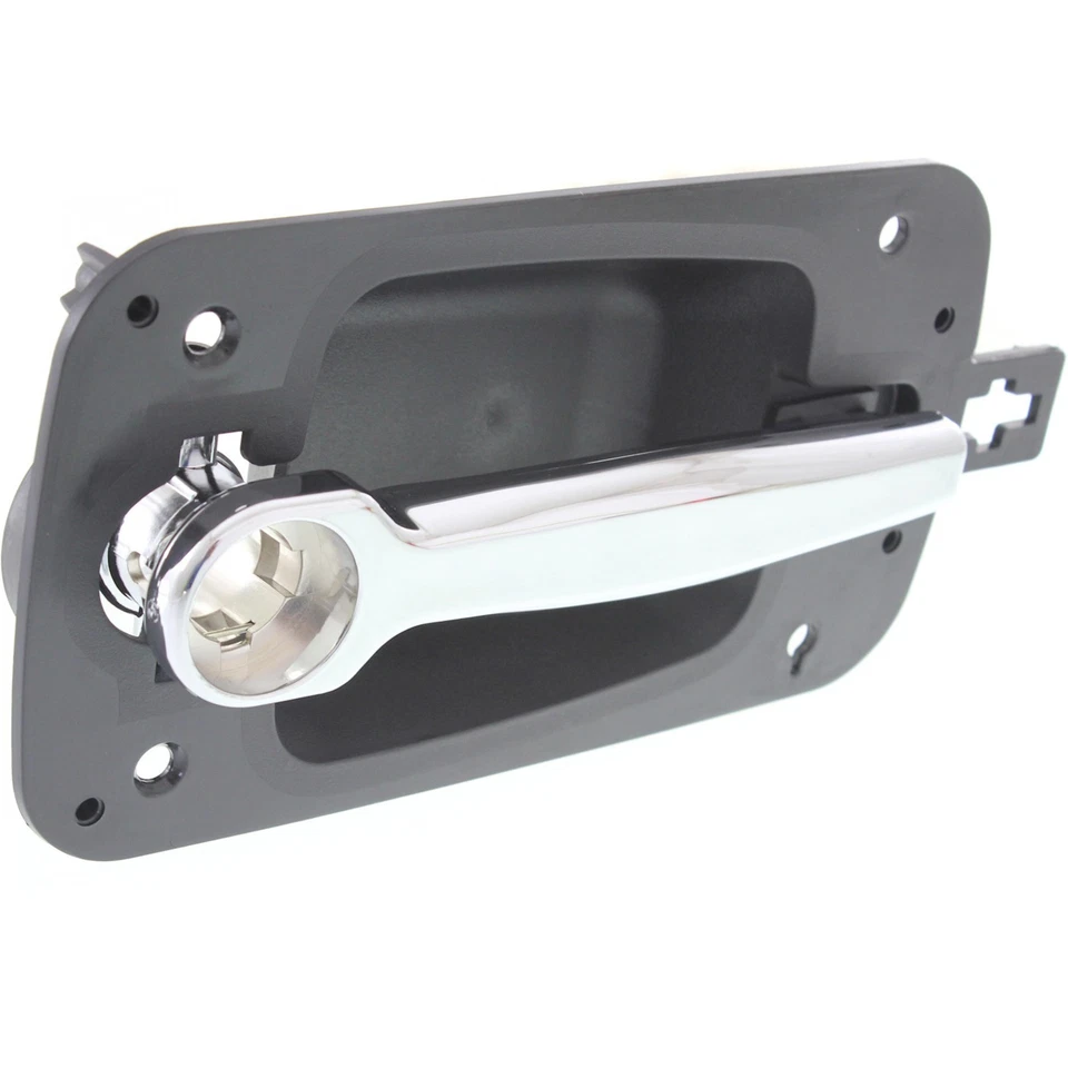 Maçaneta de porta para 2008-012 International 4100 frente esquerda preta com cromo Lvr/conjunto de chaves - Imagem 3 de 4