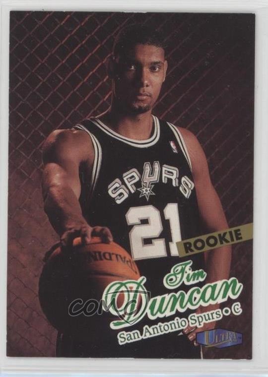 1997-98 Fleer Ultra Rookie Tim Duncan #131 HOF