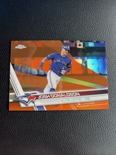 2017 Topps Chrome Josh Donaldson Orange Refractor /25