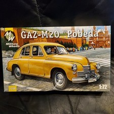 Military Wheels 7248 GAZ-M20 Pobeda 1/72nd scale model kit
