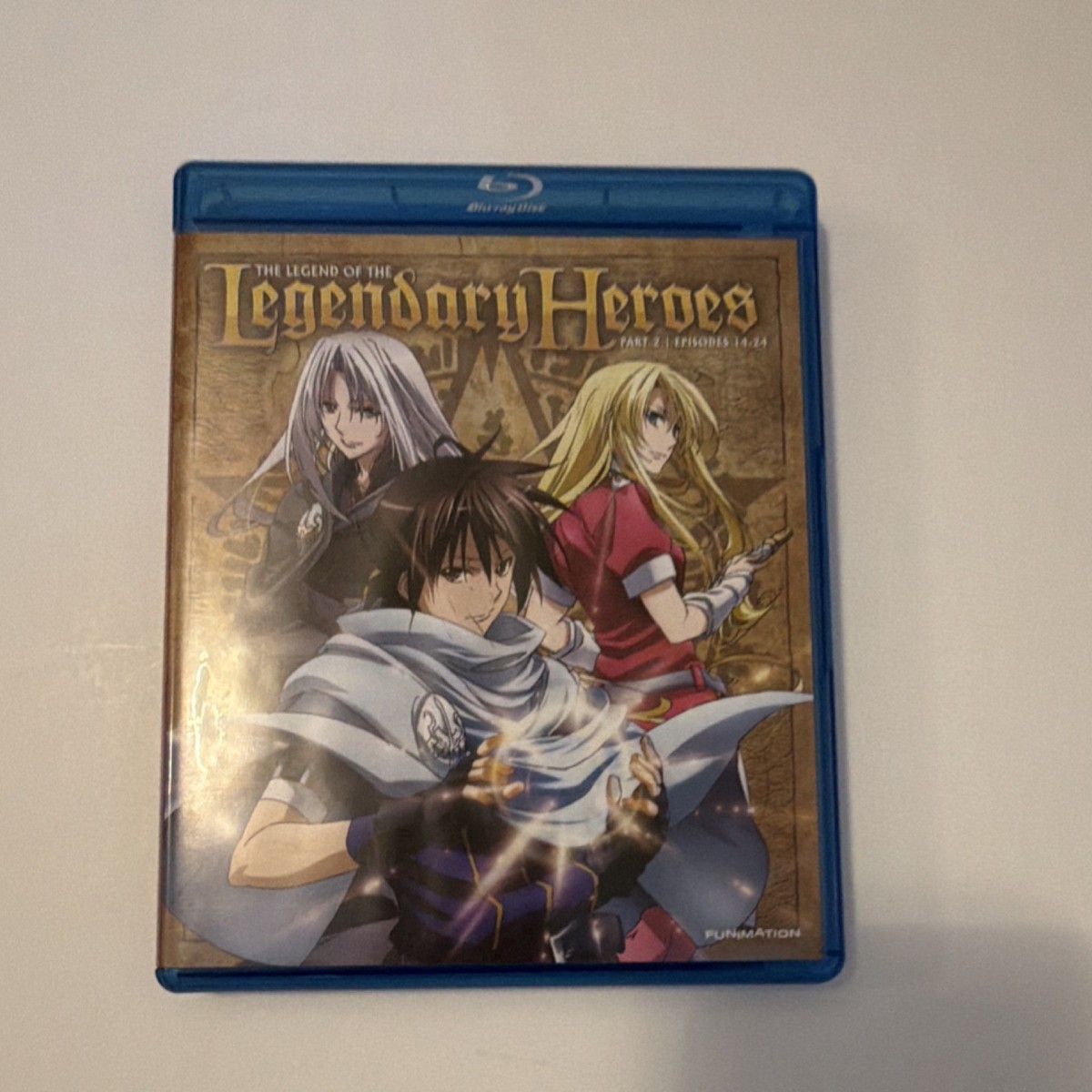 FUNimation The Legend of the Legendary Heroes Blu-ray/DVD Anime