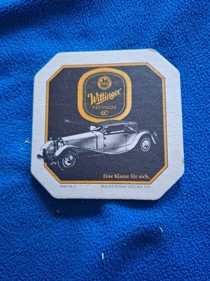 Bierdeckel Bugatti Royale Victoria 1931 - Wittinger