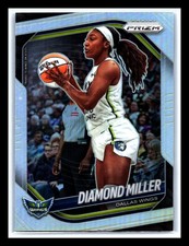 2025 Panini Prizm WNBA #27 Diamond Miller Silver Prizms