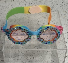 Bling2o Girls Swim Cloud Nine Blue Skies Goggles UV Protection Anti-fog Ages 3 