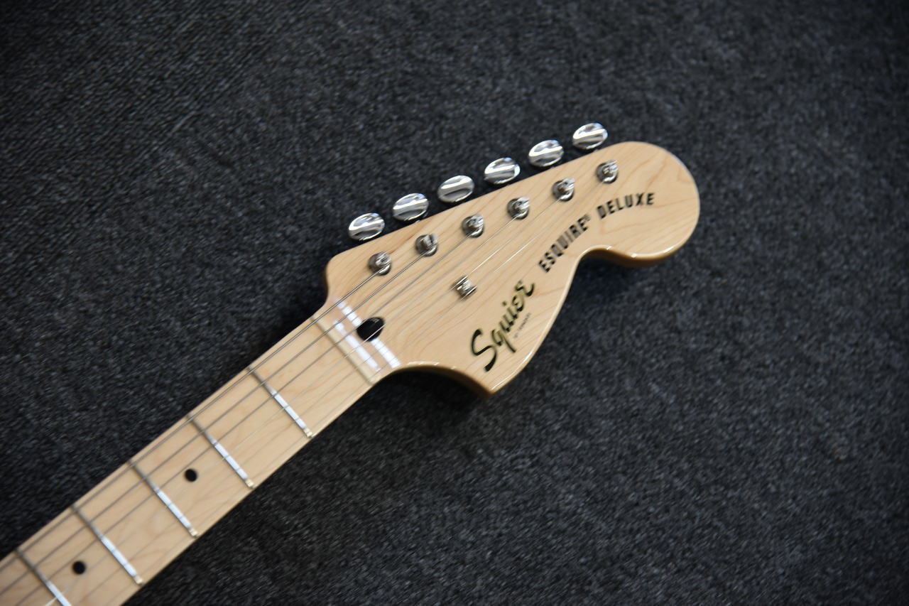 Squier by Fender Paranormal Esquire Deluxe Black Used Electric Guitar