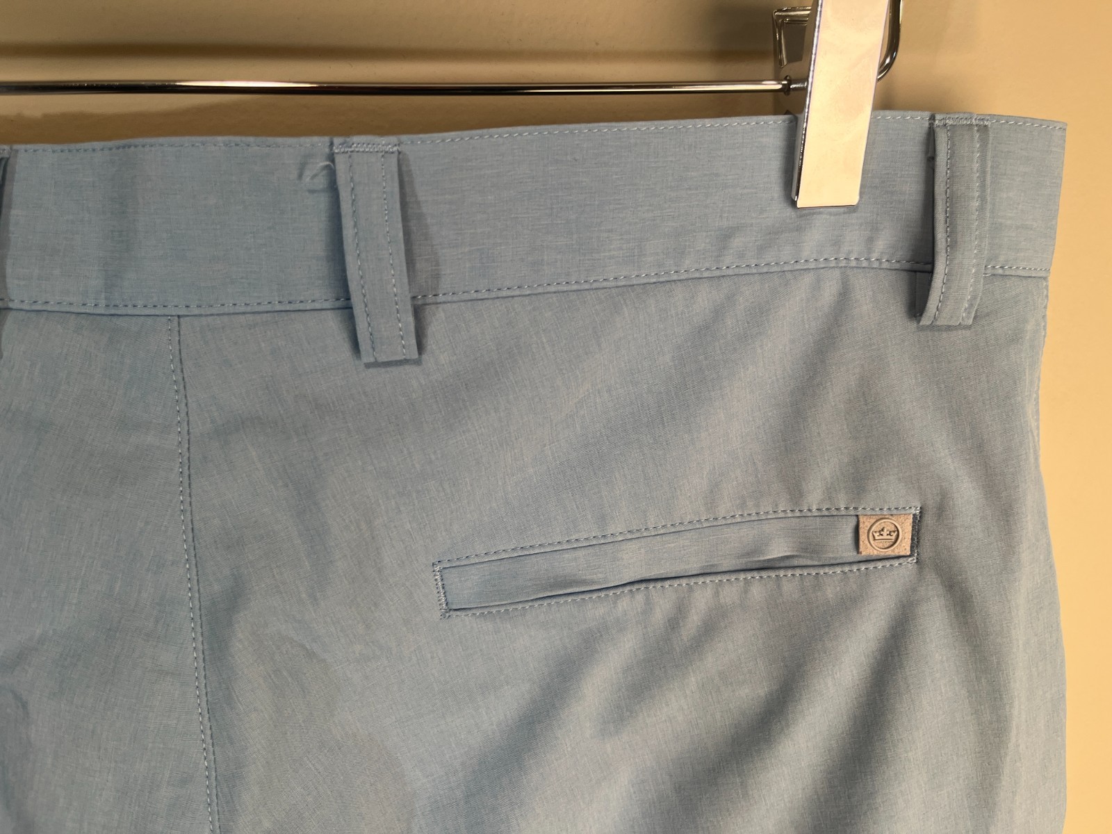 Peter Millar Men's solid light blue performance G… - image 1