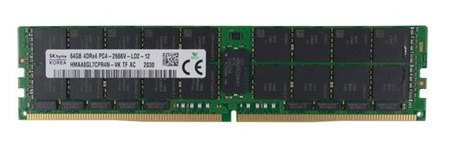 RAM Hynix 64GB 4Rx8 PC4-21300V-L DDR4 LRDIMM 2666MHz HMAA8GL7CPR4N-VK - Afbeelding 2 van 2