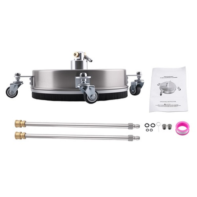 #ad 14quot; Surface Cleaner for Pressure Washer 3200PSI 4200PSI Dual Nozzles Wheels $52.00