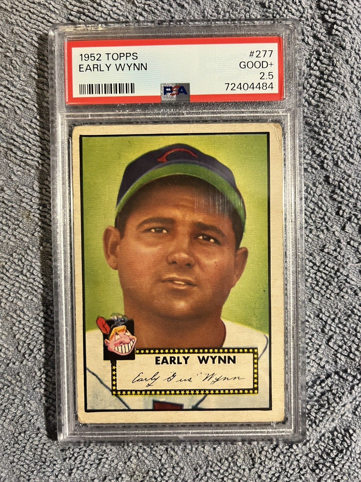 1952 Topps Early Wynn #277 PSA 2.5