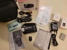 Canon VIXIA HF R20 HD Digital Camcorder Black w/Lots of Extras TESTED VG-Exc