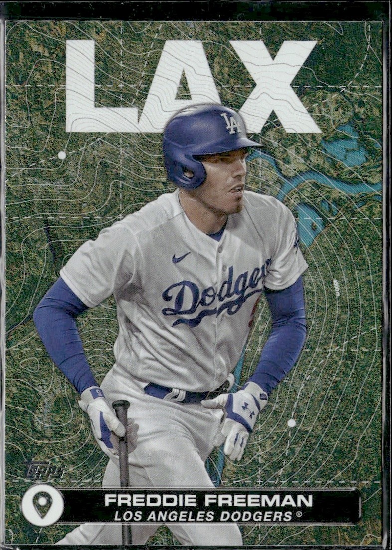 2024 Topps Coming to City (CTC) Insert Freddie Freeman #CTC-17 Refractor