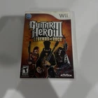 🔥Guitar Hero III: Legends of Rock - Nintendo Wii ( COMPLETE)🔥