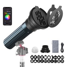 NEEWER FL12C Photography Spotlight RGB Photography Flashlight 12W App Control