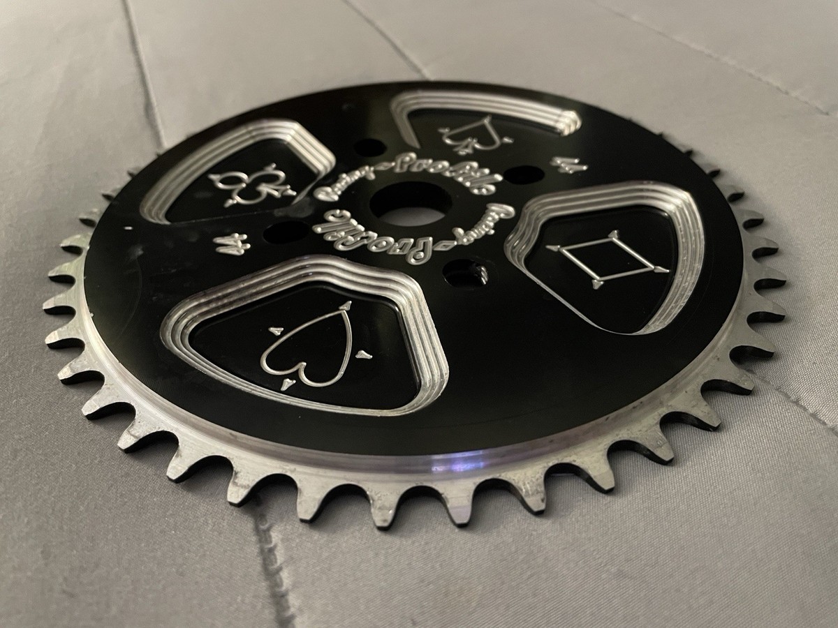 パーツ profile racing blackjack sprocket 30t Profile Racing Blackjack Sprocket (Black) (30T) - Dan's Comp