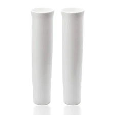 Marine City White Vinyl Inserts for Fishing Rod Holder 1-5/8" I.D. (2 Pcs)