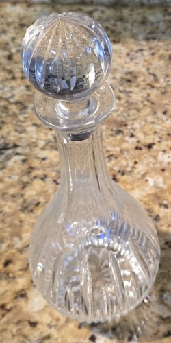 12½" Waterford Marquis Barcelona Vtg Wine Decanter With Stopper Discontinued