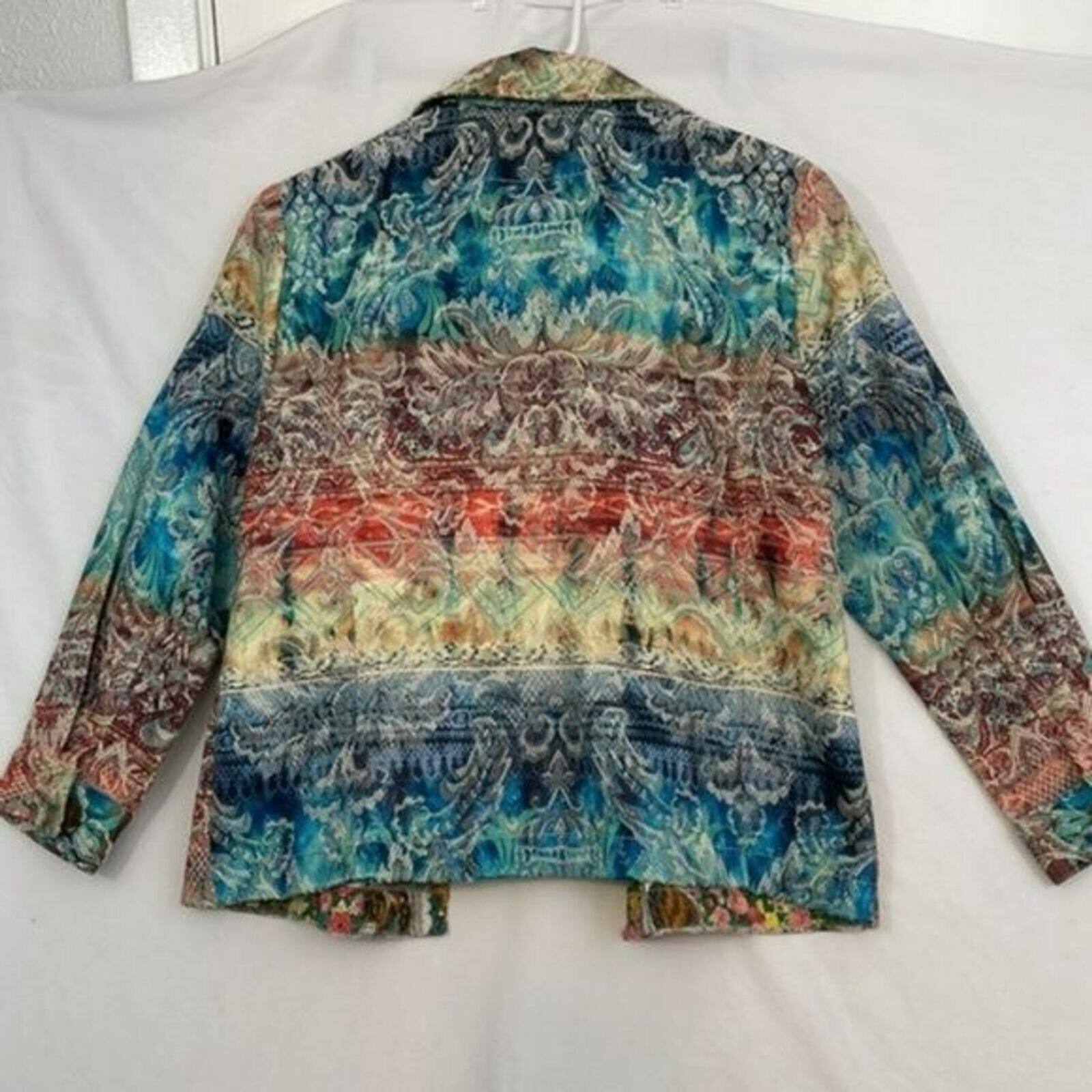 Coldwater Creek Jacket, Multicolor, Button Closur… - image 7