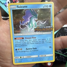 2018 Suicune Staff Stamped Pokémon Promo sm149 Lost Thunder Prerelease Sun Moon on eBay