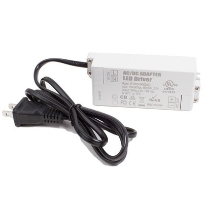 UL Listed LED Light Power supply 24v 72w Driver 3A terminal for Strip Module