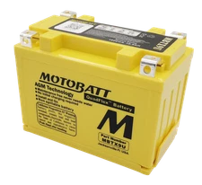 MotoBatt MBTX9U 10.5Ah 160 CCA AGM Powersports Battery replaces YTX9 YTX9-BS