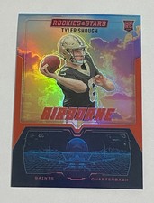 2025 Panini Rookies & Stars Tyler Shough Airborne Red Prizm #/99 SP Rookie