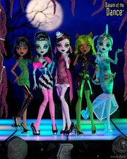 Monster High 2026 Dawn Of The Dance Complete Creeproduction Set of 5