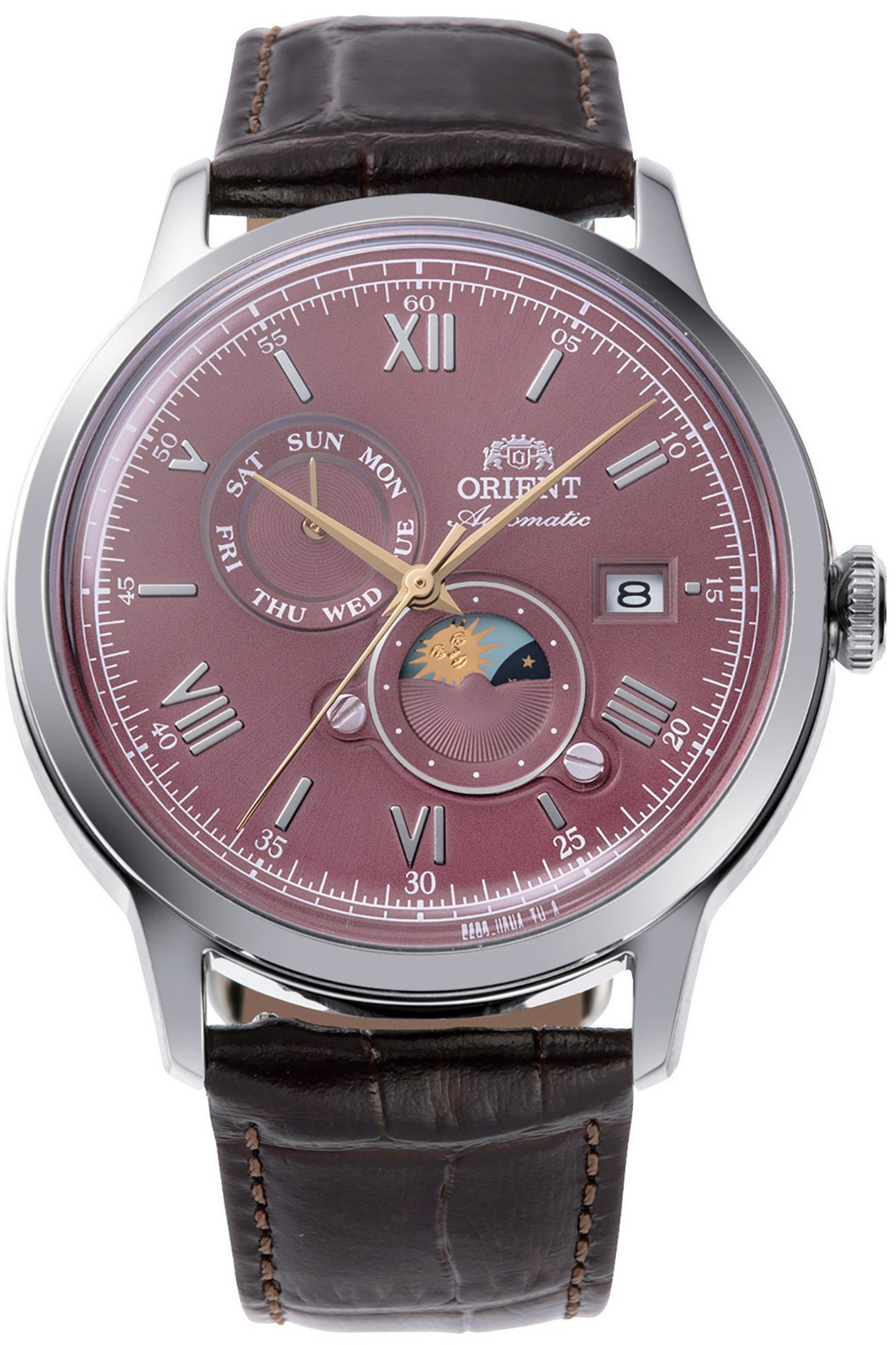 Orient Bambino Sun & Moon RA-AK0807R Orologio Uomo Meccanico