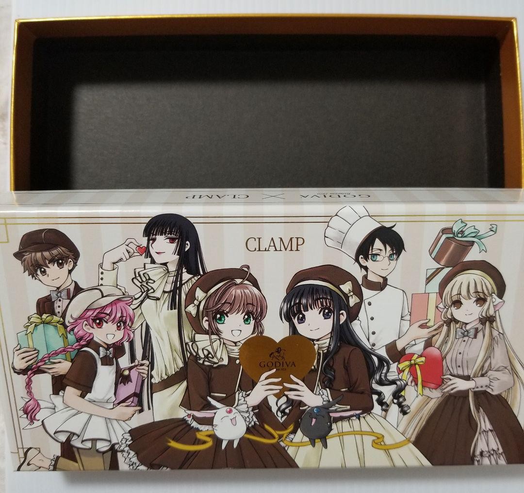 GODIVA x CLAMP Collaboration Chocolate Empty Box Set with Booklet