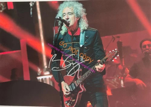 BRIAN MAY Autographed signed photo