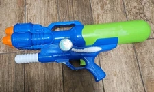 22" Water Gun Pump Action Blue And Green